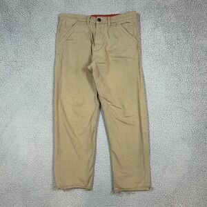 Freenote Cloth Cotton Pants Mens 31 X 26 Utility Chino Workwear Canvas Japan